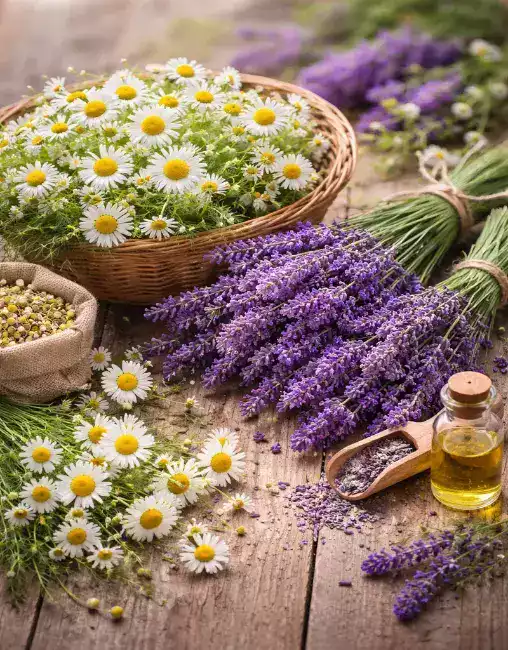 Plantes médicinales utilisées en herboristerie pour l’accompagnement naturel du bien-être